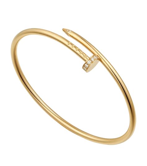 bracelet clou cartier femme|cartier clou bracelet diamonds.